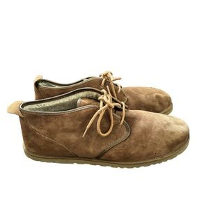 UGG Maksim Tamarind Brown 1016680 Men's Suede Sheepskin Shoes BIG SIZE 18